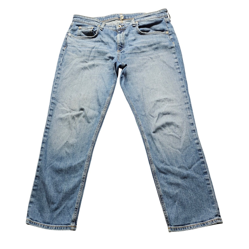 Rag & Bone Dre Slim Boyfriend Jeans 30 Blue Medium Wash Low Rise Denim